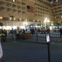 American Flag at Orlando Airport