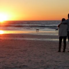 Couple On The Beach Love