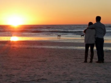 Couple On The Beach Love