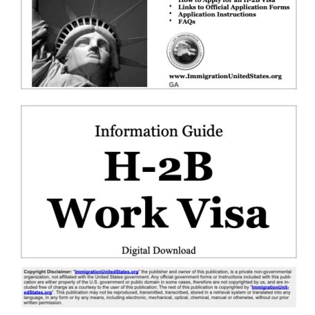 H-2B Work Visa Instructions