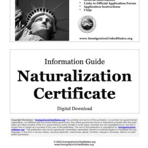 Naturalization Certificate