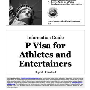 P visa for artists/athletes