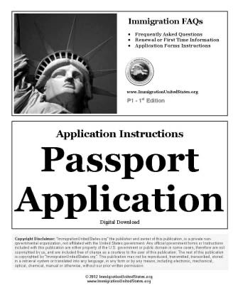 U.S. Passport Application