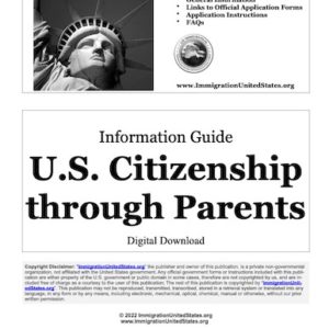 U.S. Citizenship through Parents