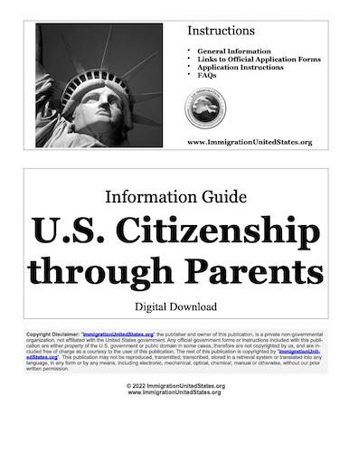 U.S. Citizenship through Parents