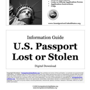 U.S. Passport Lost or Stolen