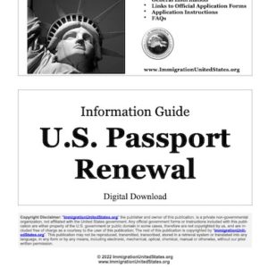U.S. Passport Renewal